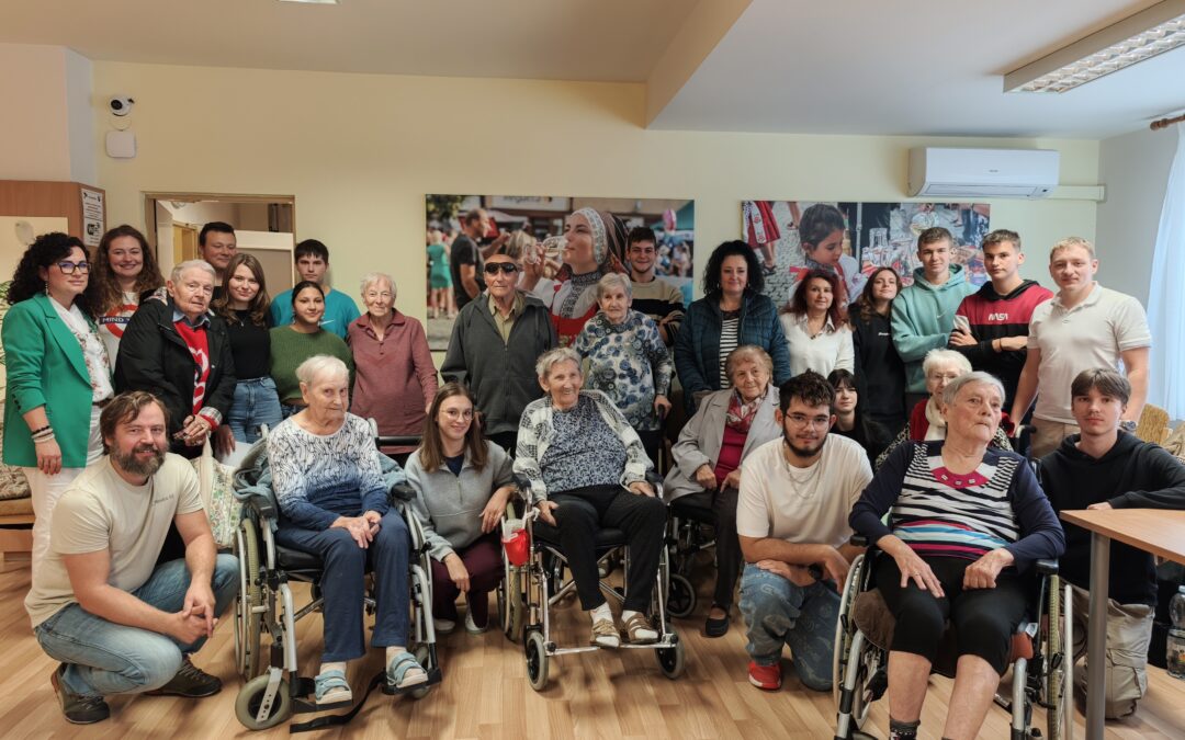 Krásné mezigenerační setkání v Kyjově v domově pro seniory