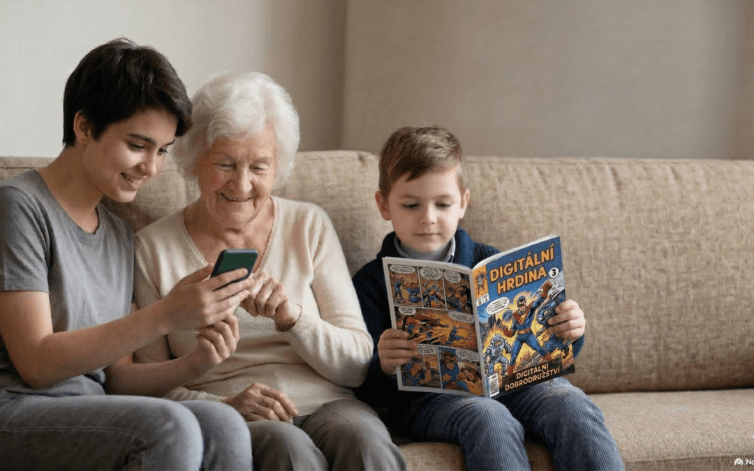 Velikonoční návštěvy s malou digitální pomocí